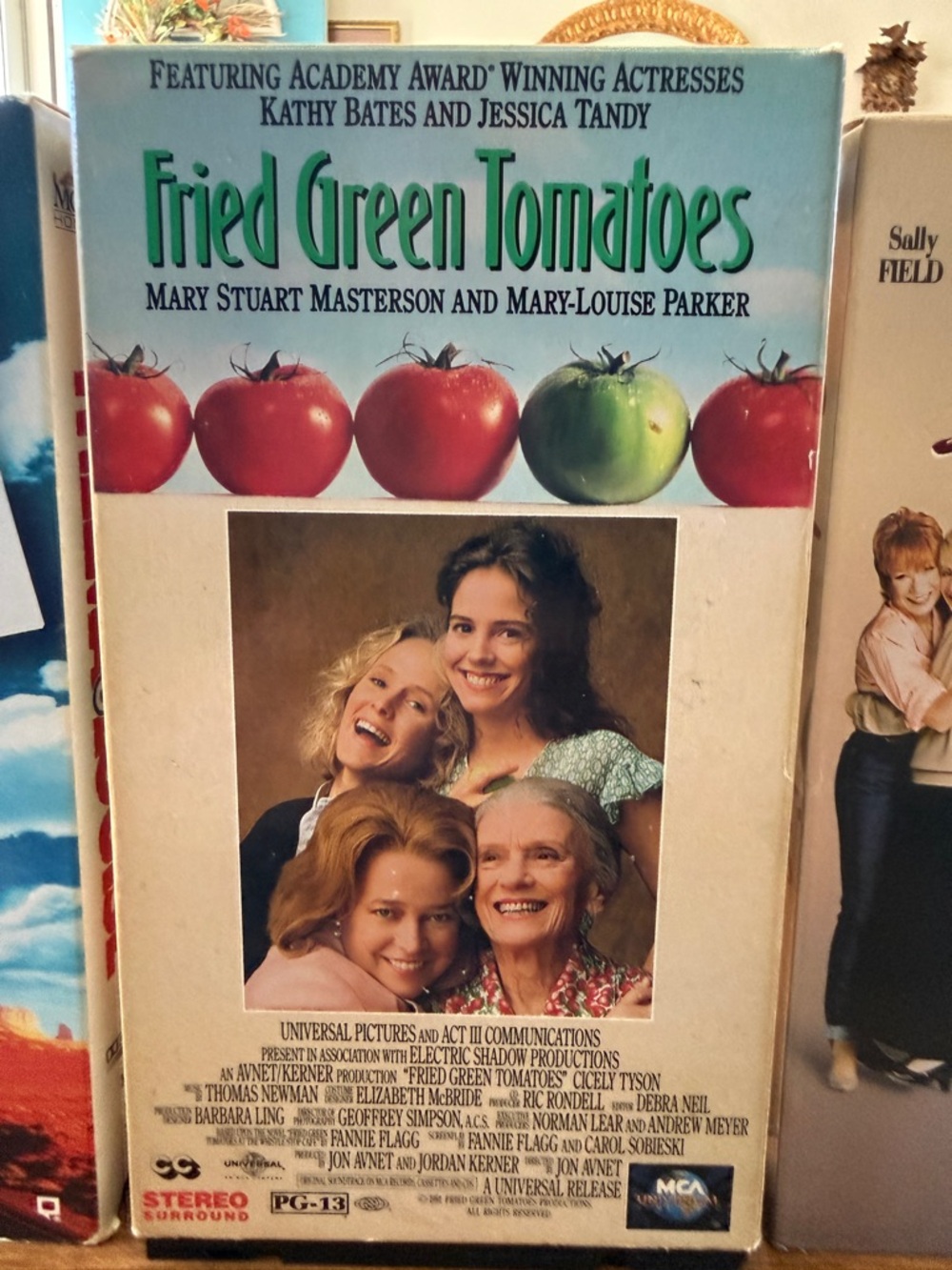 Set of 4 Classic Vintage VHS Tapes Including Fried Green Tomatoes